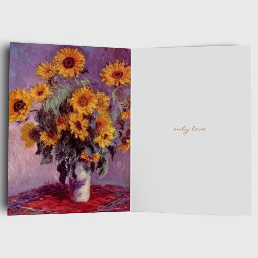 記念エレガントひまわり悔やみや弔慰 カード