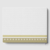 記念エレガントまたは葬式のゲストブック ゲストブック (裏面)