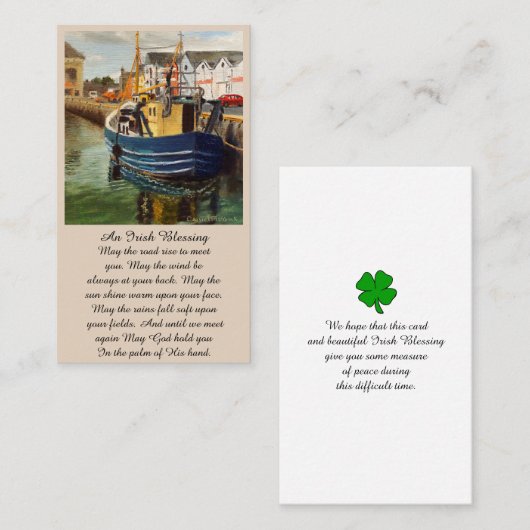 記念エレガントカード 名刺 (正面/裏面)