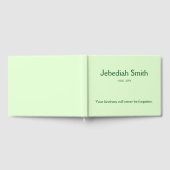 記念エレガント書 ゲストブック (全面)