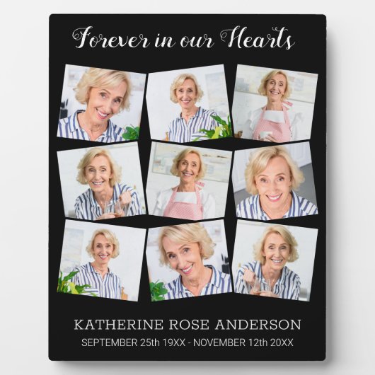 記念エレガント記念カスタム記念コラージュPla フォトプラーク (正面)
