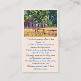 記念エレガント記念カード 名刺