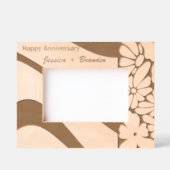 記念エレガント贈り物レーザーエッチング木枠 レーザー彫刻フレーム (正面)