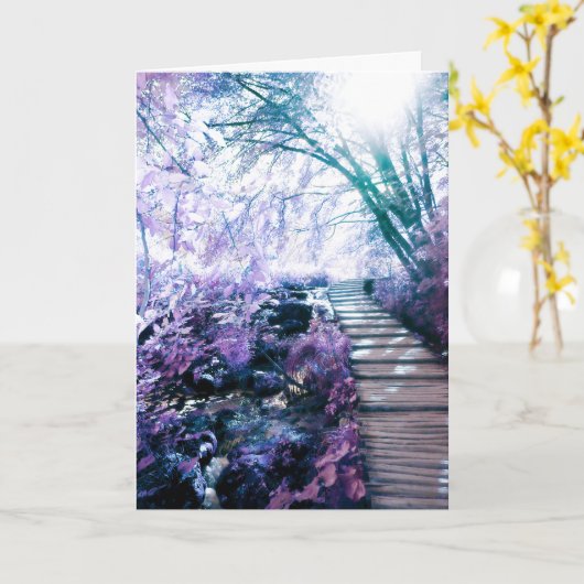 記念カード魔法使い カード (黄色い花)