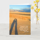 記念カード カード (黄色い花)