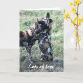 記念カード カード (黄色い花)