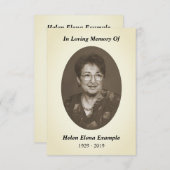 記念カード 招待状 (正面/裏面)