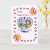 記念カード - 1枚目 カード (黄色い花)