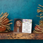 記念ギフト | 写真メモリー フォトプラーク (側面)