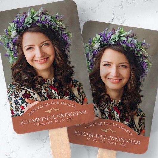 記念クラシックの鳥の写真追悼の記念 ハンドファン