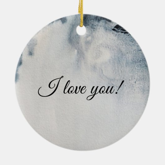 記念クリスマスオーナメント誰か天国カルディナ セラミックオーナメント (裏面)