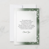 記念サンキューカード 招待状 (裏面)