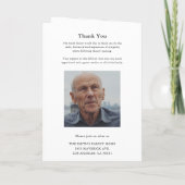 記念シンプルモダンカード供用命令 カード (裏面)