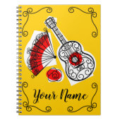 記念スペインの品コーナー名ノート ノートブック (正面)