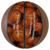 記念チーム感謝していギフトコーチ バスケットボール