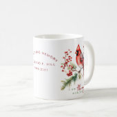 記念パーソナライズされたに私はいつも一緒にいる コーヒーマグカップ (正面右)