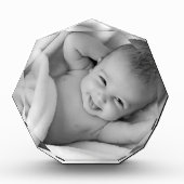 記念パーソナライズされた品ホリデーギフトフォトブロック フォトブロック (正面)