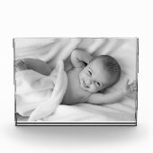 記念パーソナライズされた品ホリデーギフトフォトブロック フォトブロック (正面)