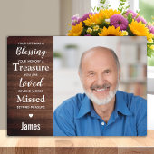 記念パーソナライズされた記念の記念Keepsake写真 フォトプラーク