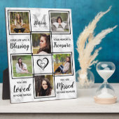 記念パーソナライズされた記念フォトプユニークラーク フォトプラーク (側面)