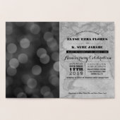 記念パーティー シルバーパスポート 箔カード (内部)