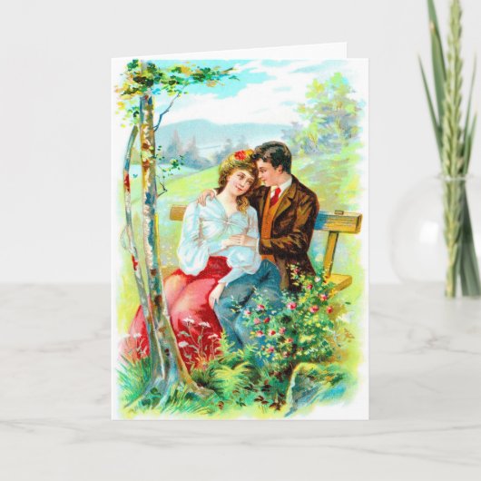 記念ビクトリアングリーティングカード カード (正面)