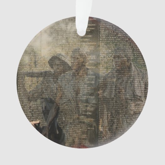 記念ベトナムの退役軍人 オーナメント (正面)