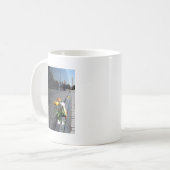 記念ベトナムの退役軍人 コーヒーマグカップ (正面左)