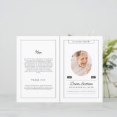 記念モダンミニマル白黒プログラム (スタンド正面)