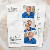 記念モダン葬式祈りの言葉カード3写真