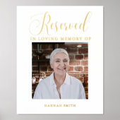 記念モダン記念専用標識 箔ポスター (正面)