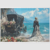 記念ユニークエレガント葬儀車のデコペ 薄葉紙 (正面)