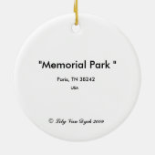 記念公園、パリTN セラミックオーナメント (裏面)