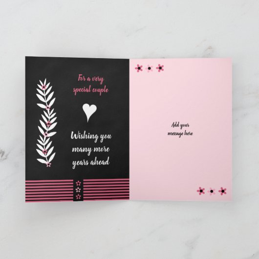 記念写真あいさつ カード (内部)