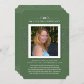 記念写真ありがとう緑の詩 サンキューカード (正面/裏面)