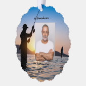 記念写真お祝いの命の形見 オーナメントカード (左)