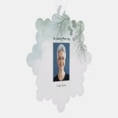 記念写真お祝いの命の形見 オーナメントカード (右)