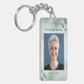 記念写真お祝いの命の形見 キーホルダー (正面左)