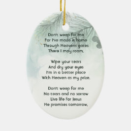 記念写真お祝いの命の形見 セラミックオーナメント