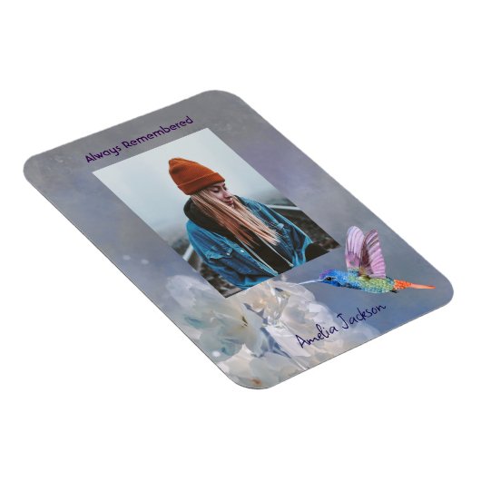 記念写真お祝いの命の形見 マグネット (右側)