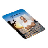 記念写真お祝いの命の形見 マグネット (右側)