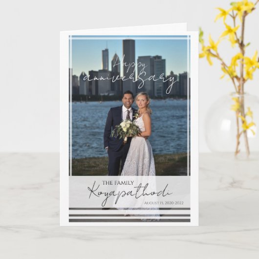 記念写真とウィッシュ折り畳まれたグリーティングカード カード (黄色い花)