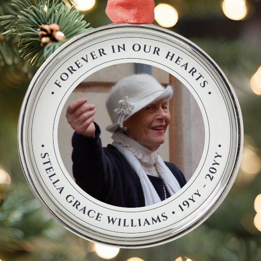 記念写真の献上品 メタルオーナメント