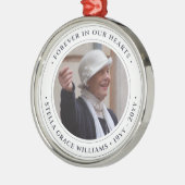 記念写真の献上品 メタルオーナメント (左)