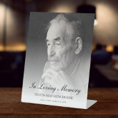 記念写真または葬儀写真の献上品 台座サイン