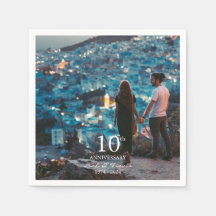 記念写真カスタムのシック結婚なホワイトフォント