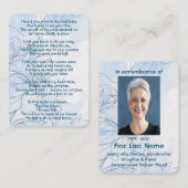 記念写真カスタム青葉花園 名刺 (正面/裏面)