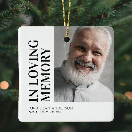 記念写真クリスマス セラミックオーナメント