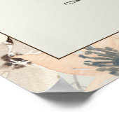 記念写真コラージュ葬儀悔やみや弔慰ポスター ポスター (角)