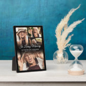 記念写真コラージュ フォトプラーク (側面)